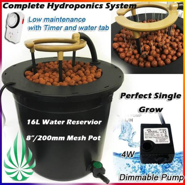 Hydroponics Single Plant Auto Watering Grow System Miscellaneous