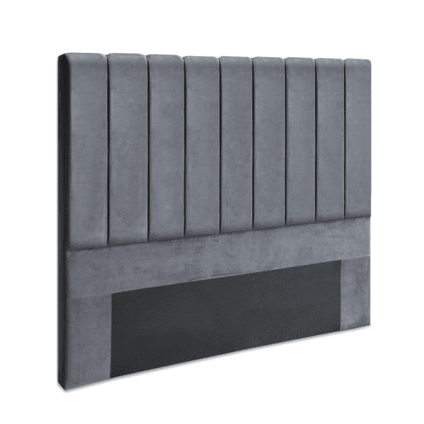 VELA Bed Head Headboard Queen Size Bedhead Velvet Grey Beds Gumtree