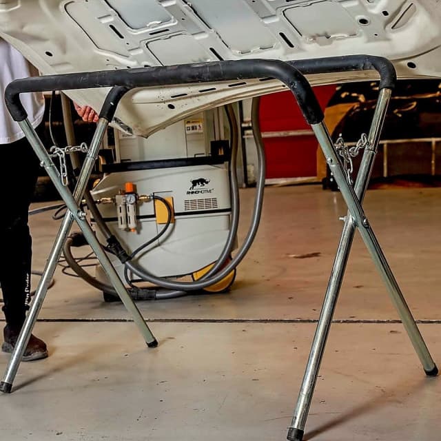 2x Fender Work Bench Panel Stand Curved Legs Panel Hand Tools in