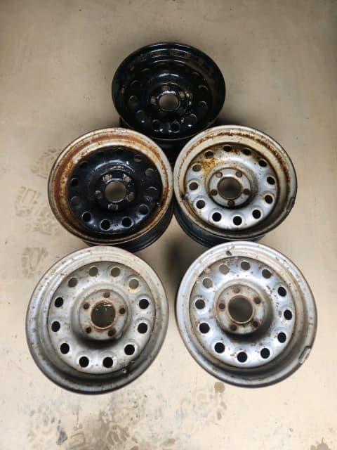 Set of 5 Ford XD XE XF S pack rims | Wheels, Tyres & Rims | Gumtree ...