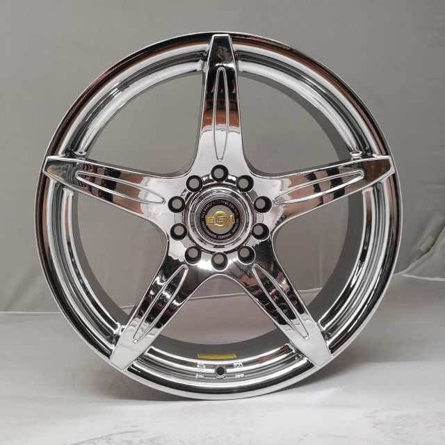 Rare 17 Inch Chrome Wheels From BSA Wheels, Tyres & Rims Gumtree