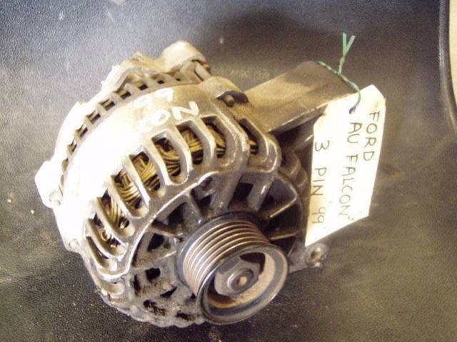FORD AU BA FALCON ALTERNATOR 3 PIN 2 PIN SIX CYLINDER 4.0 $65 | Engine