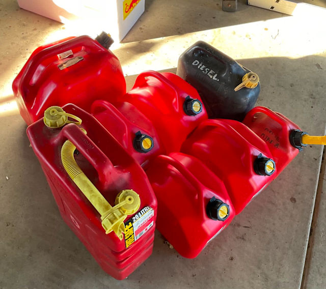 Jerry cans for petrol/diesel Oil, Coolant & Liquids Gumtree