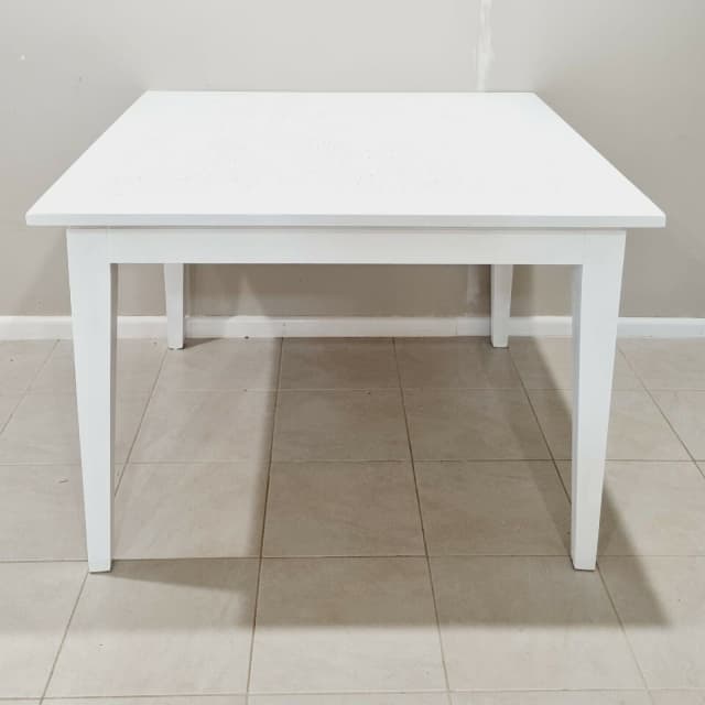 square white dining table for 4