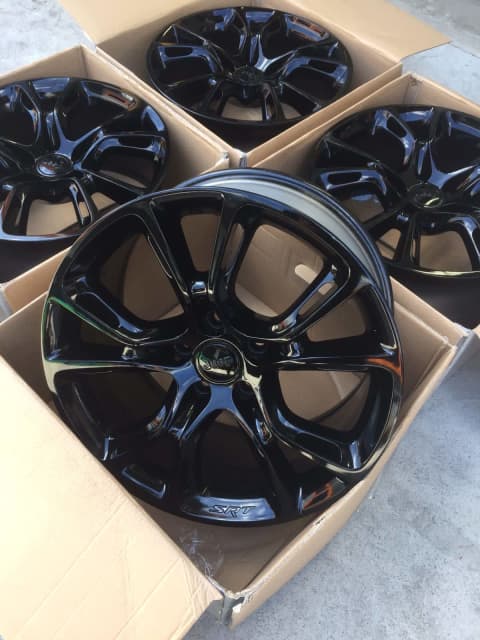 4 x genuine jeep grand cherokee srt spider monkey wheels 20. | Wheels