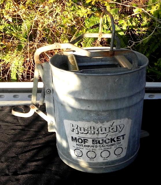 Vintage Kwikway Galvanised Mop Bucket Other Home & Garden in Port Macquarie NSW Gumtree