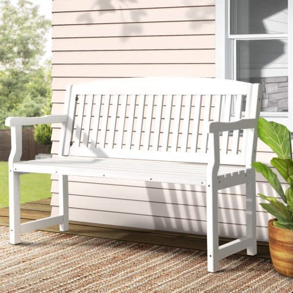 __Outdoor Garden Bench Seat Wooden Chair Patio__ Lounging & Relaxing