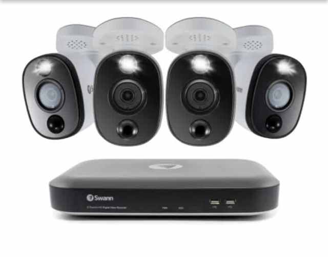 Swann cctv security camera set 4k Video Cameras in Carlisle WA