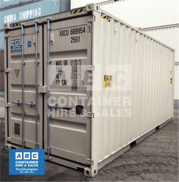 (New) 20ft High Cube double door steel floor Container in Rockhampton