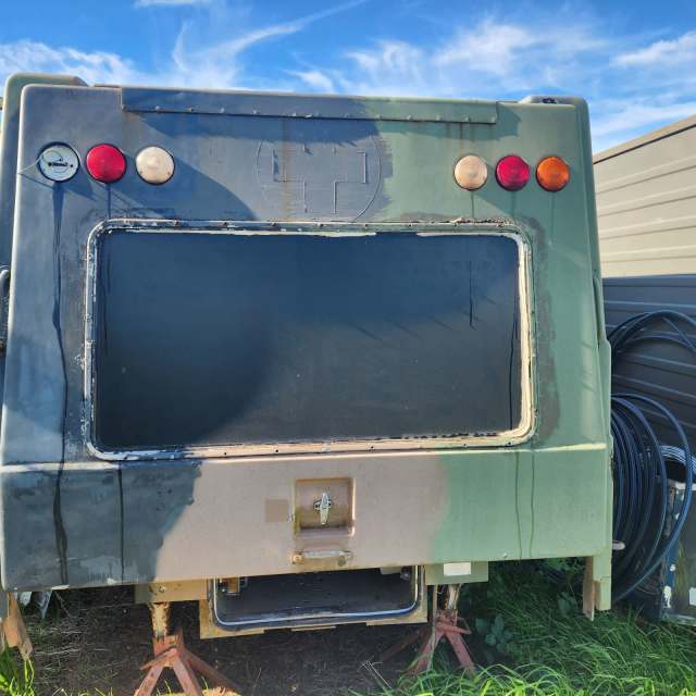 Army fibreglass body. ex ambulance. Caravan & Campervan Accessories