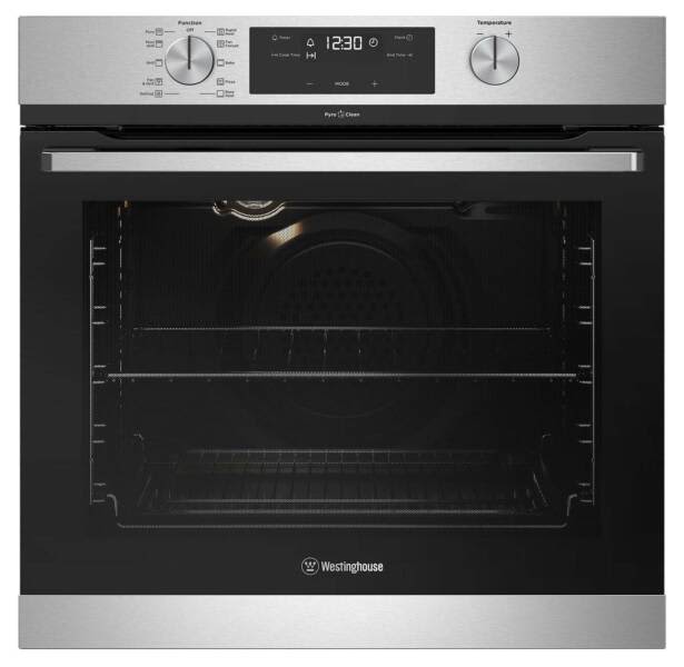 Westinghouse 60cm Pyrolytic BuiltIn Oven Model WVEP615SC RRP 1449