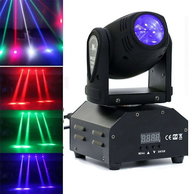 LED Spot Beam 100W Moving Head Lights RGBW Stage Lighting DJ Disco new