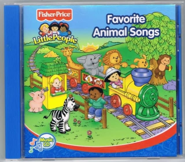 Fisher Price LITTLE PEOPLE FAVOURITE ANIMAL SONGS Childrens Music CD ...