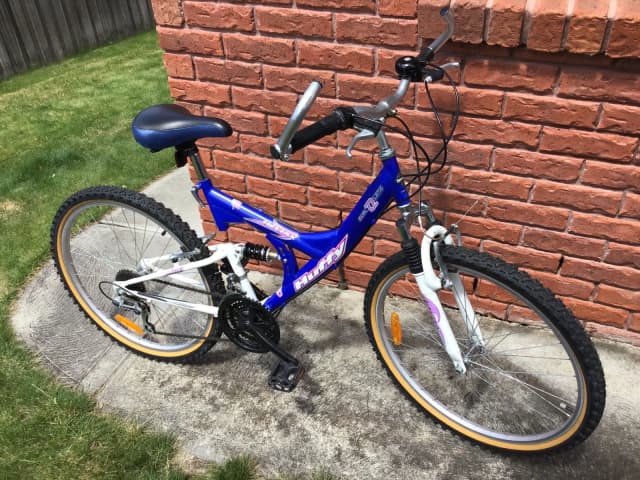 21 speed Huffy mountain bike, with dual suspension, in good condition ...