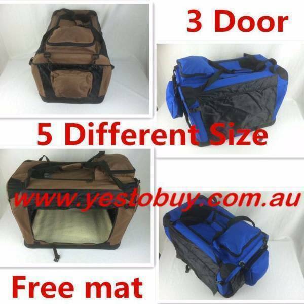 Fordable Pet Soft Crate Portable Dog Cat Carrier Travel Cage Pet Products Gumtree Australia
