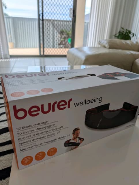 Beurer wellbeing 3d online shiatsu massager