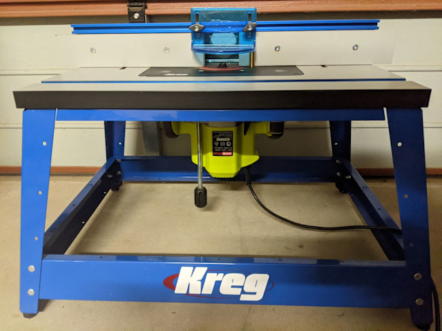 Kreg Router Table w/ 1250w Ryobi Router - Power Tools in Kearneys ...