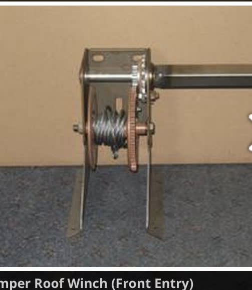 Looking for a replacement jayco winch front entry Caravan & Campervan