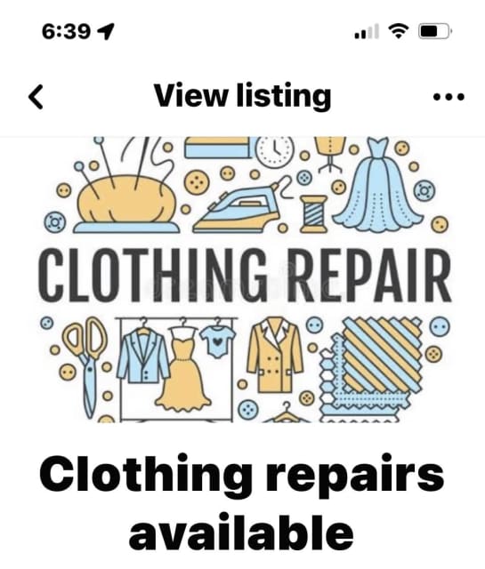 Clothes repairs available Dress Making & Alterations Gumtree