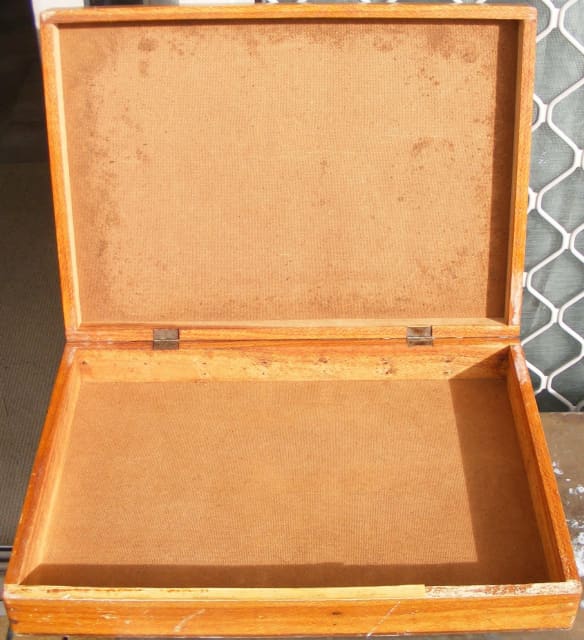 Box Wooden Silky Oak Collectables Gumtree Australia Tweed Heads