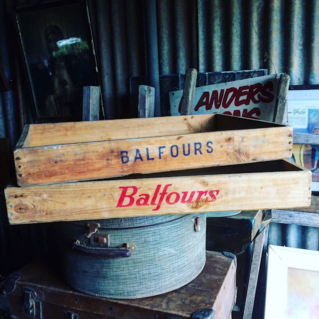 Vintage Balfours Wooden Bakery Tray Antiques in Truro SA Gumtree