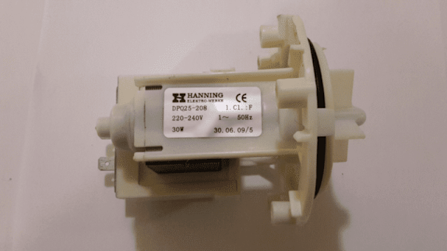 LG Asko Dishwasher & Washing Machine Drain Pump Hanning DP025-208 ...
