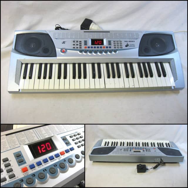 MK2083 54 Keys Electronic Keyboard 100 Timbres 100 Rhythms 8 Percussi