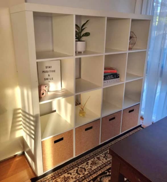 White Cube Shelving Unit - Ikea Kallax - Pidgeon Holes | Bookcases ...