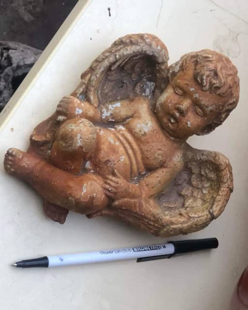 Sleeping Cherub / Angel. Garden Ornament. Garden Statue Other Garden