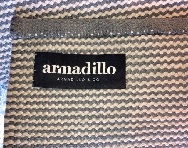 Floor rug ARMADILLO & CO pure wool coastal design neutral colours exc