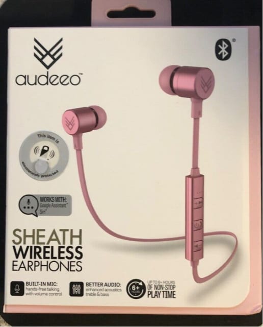 audeeo sheath bluetooth earphones