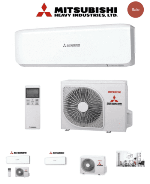 Mitsubishi Heavy Industries 5.0kw Inverter Split System Air Condition