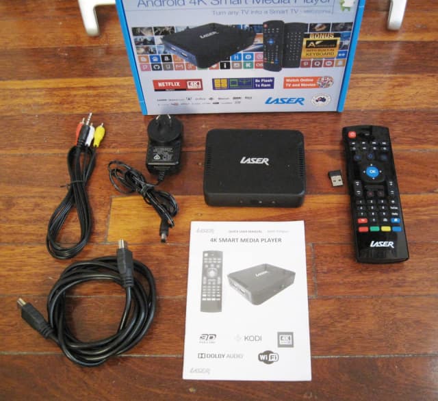 LASER ANDROID SMART MEDIA PLAYER MMCP20 PLUS TV Accessories