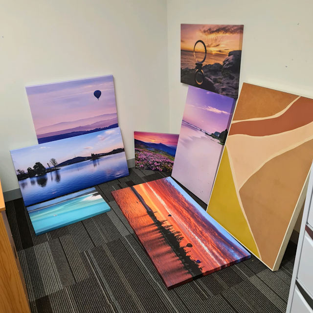 All 8 pictures/artworks, you must take them all! Art Gumtree