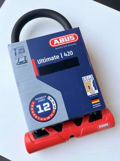 ABUS(アブス) Ultimate 420+Loop Cable レベル12