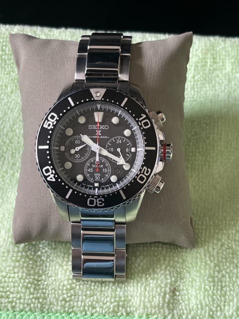 SEIKO PROSPEX V175-0AD0 CHRONOGRAPH DIVERS 200M SOLAR MENS WATCH | Watches  | Gumtree Australia Great Lakes Area - Elizabeth Beach | 1310181089