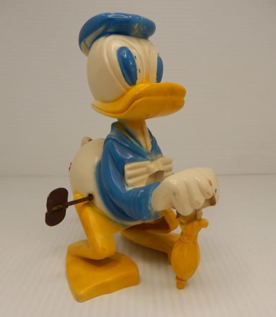 Vintage 20th Century MARX Toys (USA) celluloid wind-up Donald Duck ...