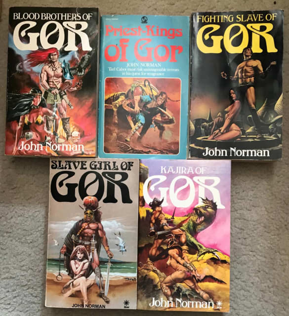 John Norman's GOR Saga: Kajira, Fighting Slave / Girl / Blood Brother ...