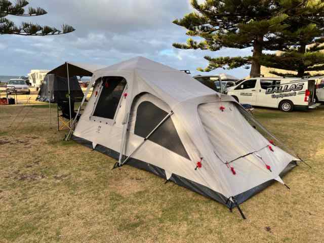 oztent jet tent f25x touring tent with front panel system - Camping ...