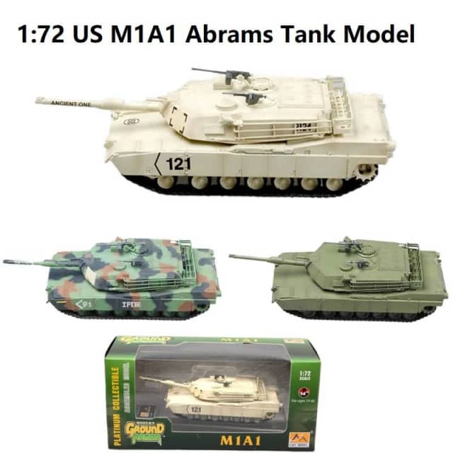 Wowmart 172 US Army M1A1 Abrams Tank Military Ground Armor Model Collectables Gumtree