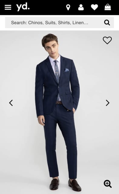 yd formal suits