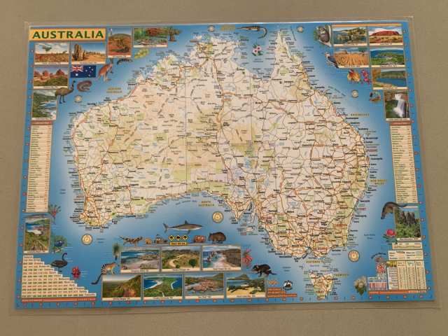 Nice Australia laminated Map - Miscellaneous Goods in West Leederville ...