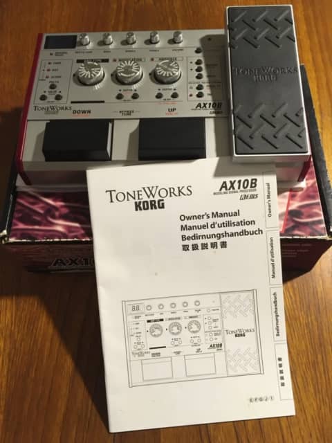 Korg AX10B multi-effect pedal for bass guitar | Instrument