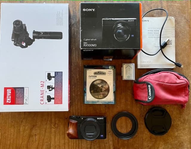 zhiyun crane m2 sony rx100