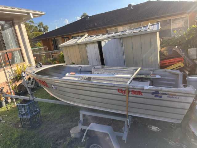 Quintrex 11ft tinny | Motorboats & Powerboats | Gumtree Australia Lake ...