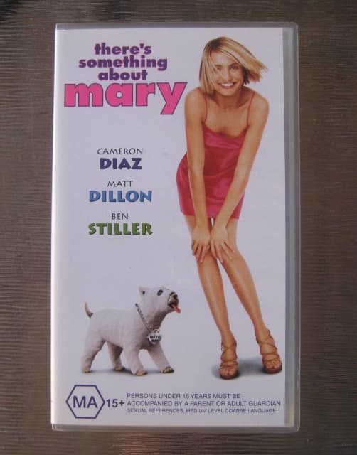 THERE'S SOMETHING ABOUT MARY - VHS TAPE WITH CASE | CDs & DVDs ...