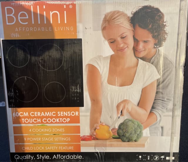 NEW BELLINI CERAMIC SENSOR TOUCH COOKTOP Cooktops & Rangehoods