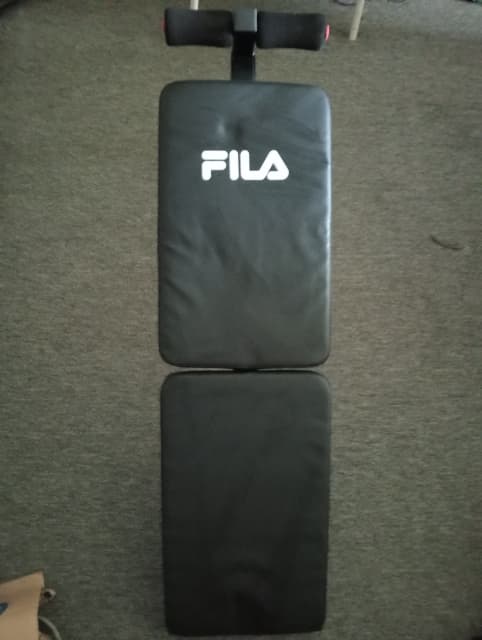 Fila Sit Up Bench Foldable Gym Fitness Gumtree Australia