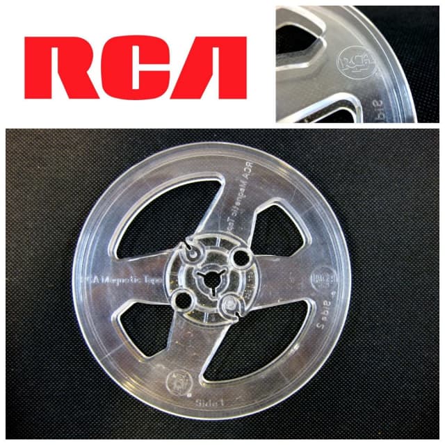 RCA Blank Empty Take Up Reel to Reel Tape Clear 3 Spoke 12.5cm 5 inch, Other Audio, Gumtree Australia Melville Area - Melville