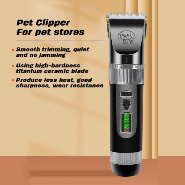 Cat Dog Pet Clippers Hair Cordless Electric Clipper Grooming Trimmer